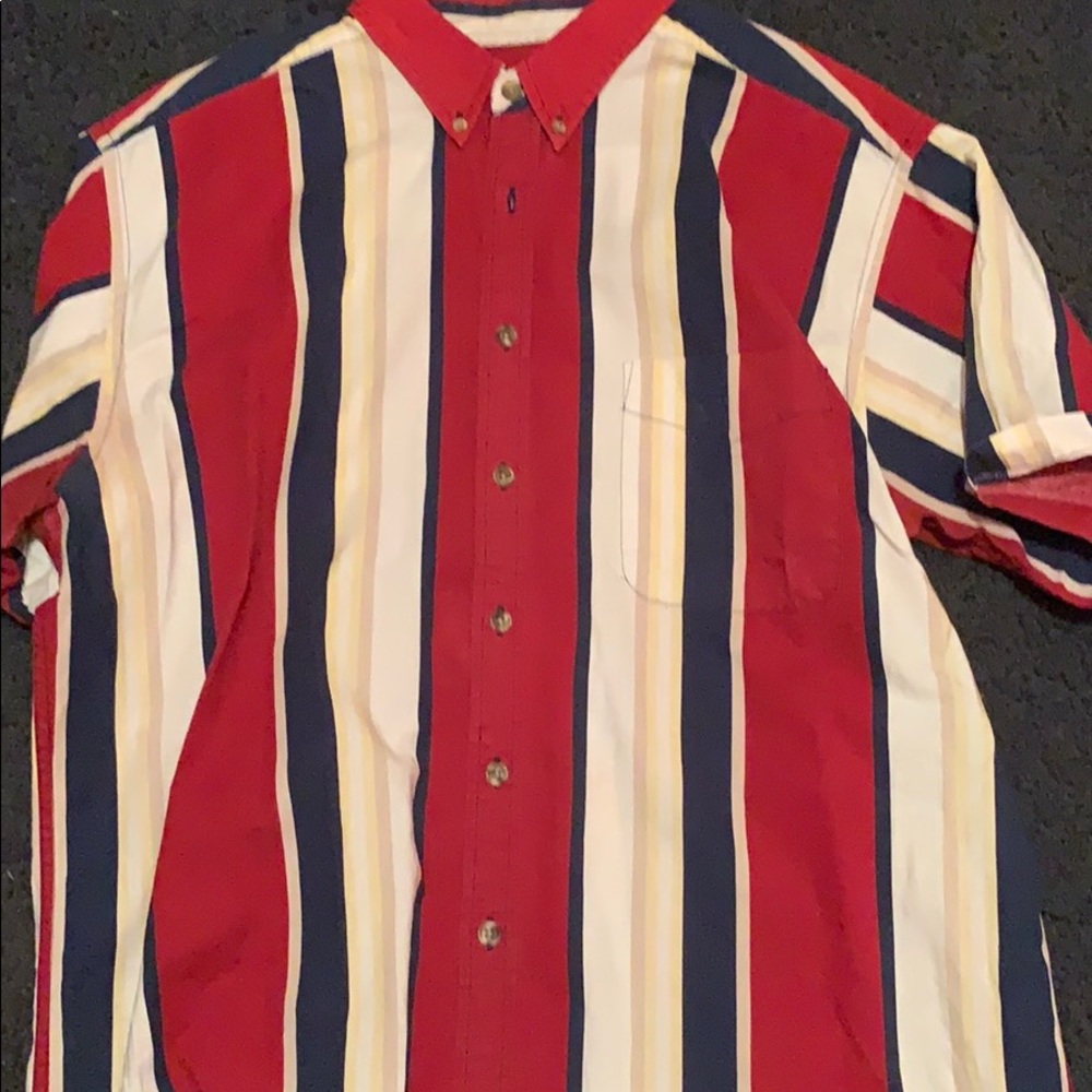 Vintage button down short sleeve
